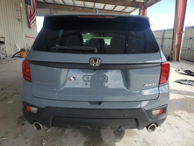 5FNYF8H52PB033710 - 2023 HONDA PASSPORT EXL BLUE photo 6