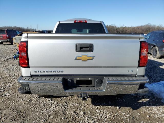 2GCRCPEC9K1142865 - 2019 CHEVROLET SILVERADO C1500 LT SILVER photo 6