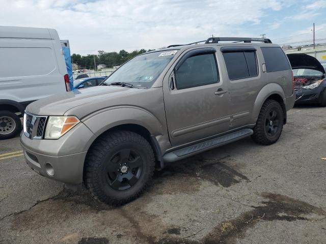 5N1AR18W76C608464 - 2006 NISSAN PATHFINDER LE GRAY photo 1