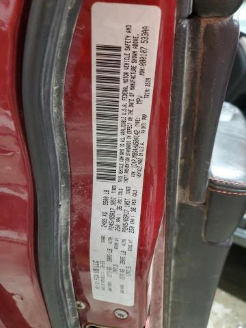 1C4PJMBS4HW504142 - 2017 JEEP CHEROKEE TRAILHAWK BURGUNDY photo 13