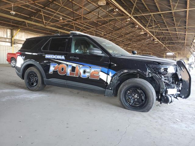 1FM5K8AW3MNA08552 - 2021 FORD EXPLORER POLICE INTERCEPTOR 双色 照片 4