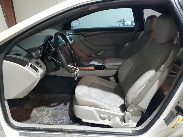 1G6DA1E39D0108021 - 2013 CADILLAC CTS WHITE photo 7
