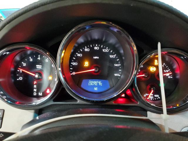 1G6DA1E39D0108021 - 2013 CADILLAC CTS WHITE photo 9