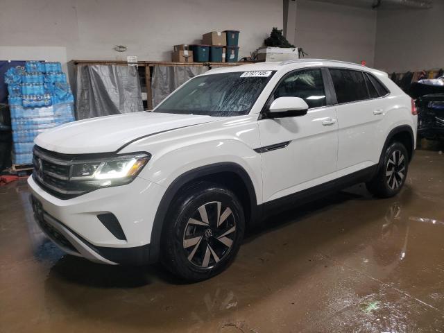 1V2LC2CA8NC211729 - 2022 VOLKSWAGEN ATLAS CROS SE WHITE photo 1