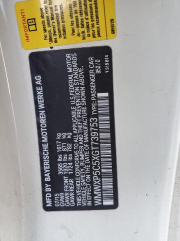 WMWXP5C5XGT739753 - 2016 MINI COOPER CREAM photo 13