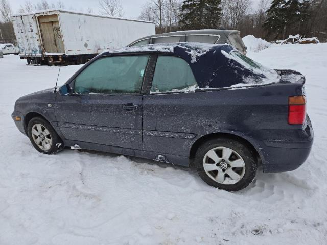 3VWDC21V71M812292 - 2001 VOLKSWAGEN CABRIO GLX 蓝色 照片 2