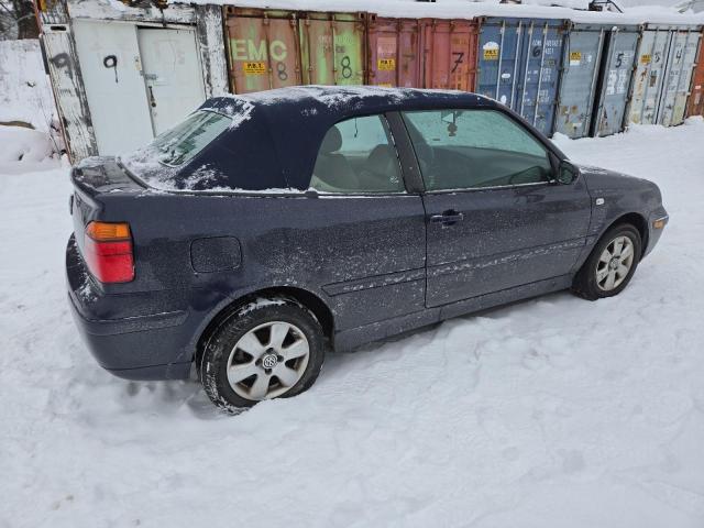 3VWDC21V71M812292 - 2001 VOLKSWAGEN CABRIO GLX 蓝色 照片 3