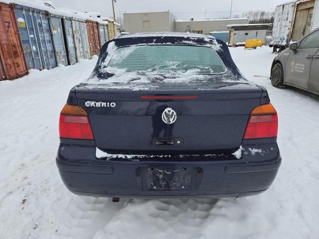 3VWDC21V71M812292 - 2001 VOLKSWAGEN CABRIO GLX 蓝色 照片 6