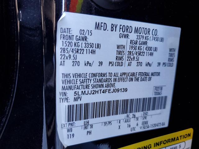 5LMJJ2HT4FEJ09139 - 2015 LINCOLN NAVIGATOR BLACK photo 13