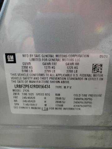 LRBFZPE42RD056434 - 2024 BUICK ENVISION ESSENCE SILVER photo 14