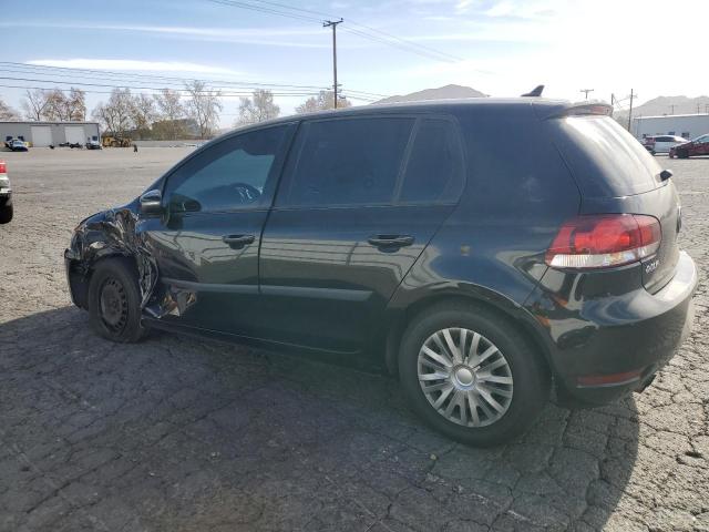 WVWDB7AJ5CW170657 - 2012 VOLKSWAGEN GOLF BLACK photo 2