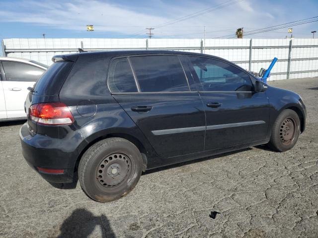 WVWDB7AJ5CW170657 - 2012 VOLKSWAGEN GOLF BLACK photo 3