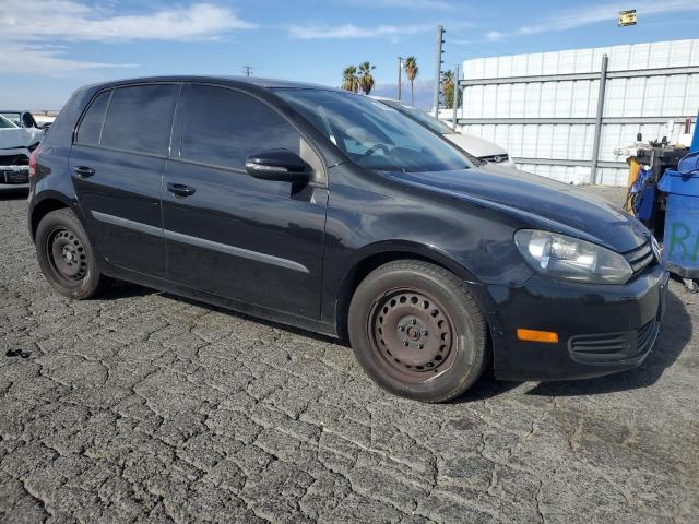 WVWDB7AJ5CW170657 - 2012 VOLKSWAGEN GOLF BLACK photo 4