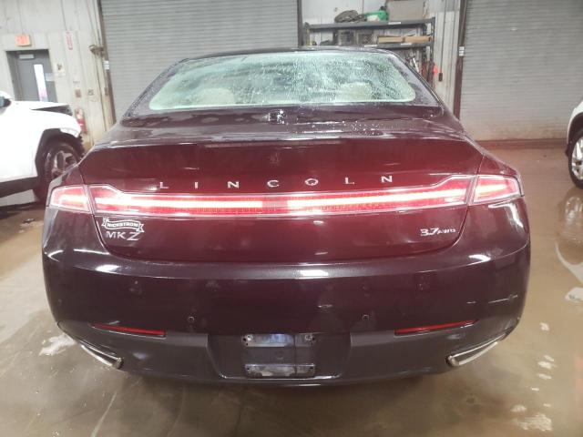 3LN6L2JK7DR803645 - 2013 LINCOLN MKZ BLACK photo 6