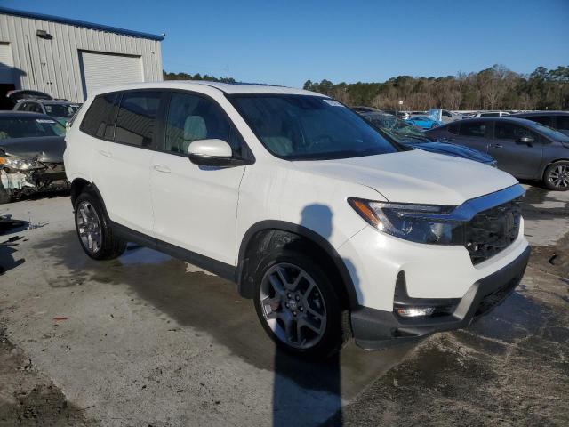 5FNYF8H54NB000902 - 2022 HONDA PASSPORT EXL WHITE photo 4