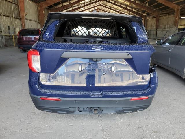 1FM5K8ABXPGA07114 - 2023 FORD EXPLORER POLICE INTERCEPTOR 蓝色 照片 6