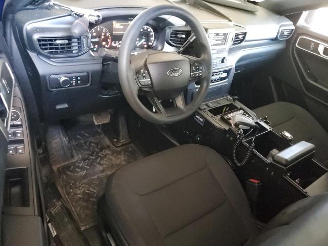 1FM5K8ABXPGA07114 - 2023 FORD EXPLORER POLICE INTERCEPTOR 蓝色 照片 8