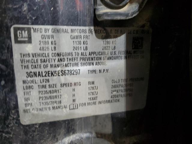 3GNAL2EK5ES678297 - 2014 CHEVROLET CAPTIVA LS 蓝色 照片 13