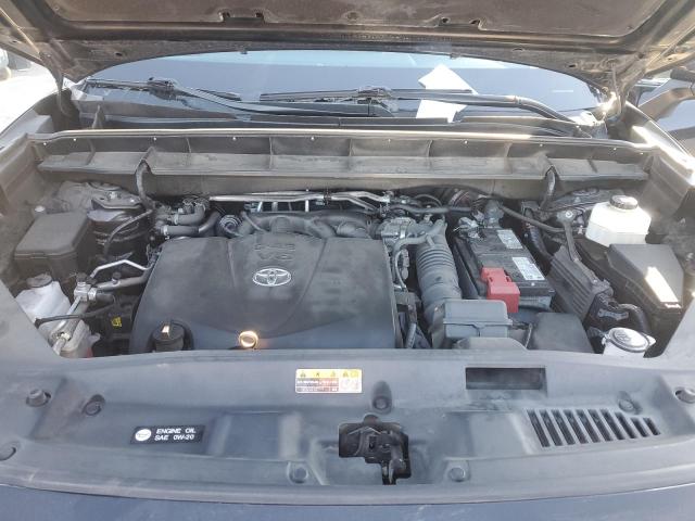 5TDGZRAH2MS075198 - 2021 TOYOTA HIGHLANDER XLE 黑色 照片 12