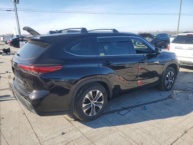5TDGZRAH2MS075198 - 2021 TOYOTA HIGHLANDER XLE 黑色 照片 3