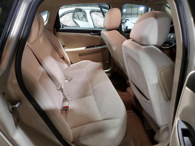 2G1WG5EK9B1277954 - 2011 CHEVROLET IMPALA LT GOLD photo 10