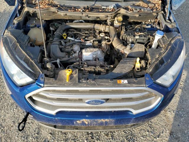 MAJ3P1TE4JC171362 - 2018 FORD ECOSPORT SE ლურჯი ფოტო 11