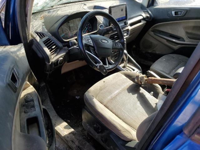 MAJ6S3GL3LC364010 - 2020 FORD ECOSPORT SE ლურჯი ფოტო 8