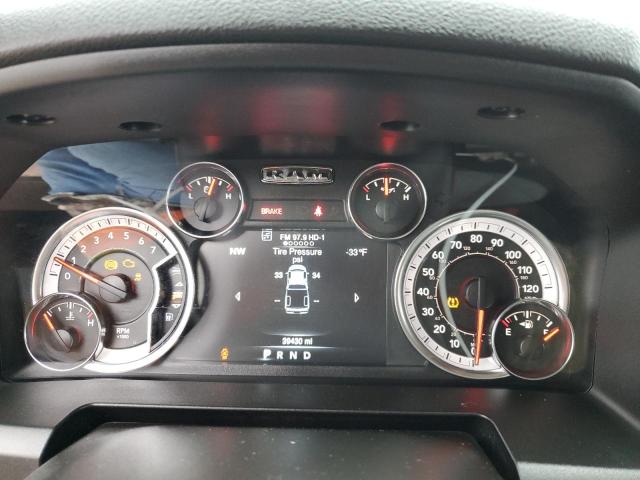 1C6RR7LG9PS575301 - 2023 RAM 1500 CLASS SLT შავი ფოტო 9