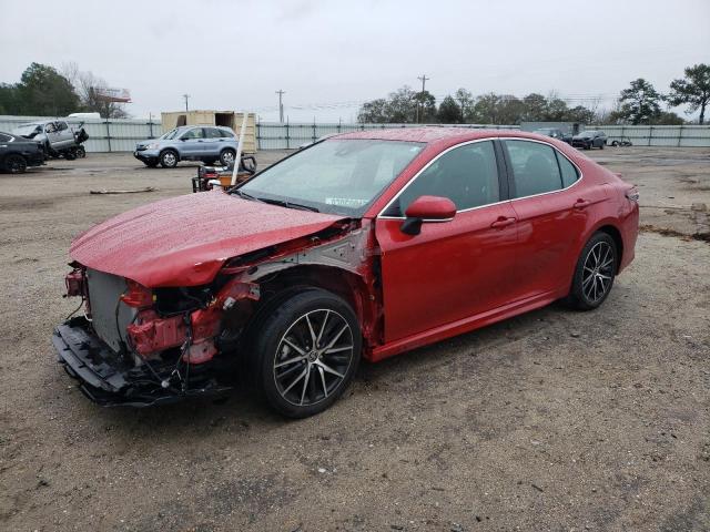 4T1G11AK7RU239242 - 2024 TOYOTA CAMRY SE NIGHT SHADE RED photo 1