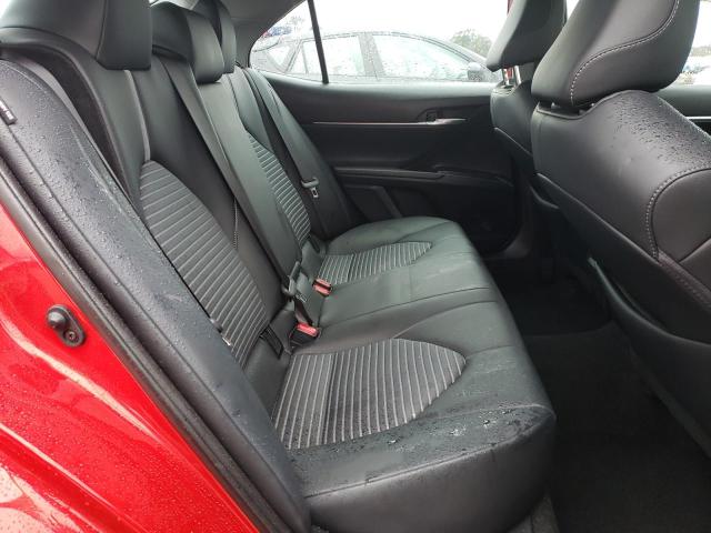 4T1G11AK7RU239242 - 2024 TOYOTA CAMRY SE NIGHT SHADE RED photo 10