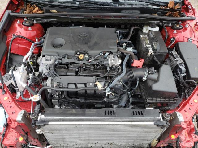 4T1G11AK7RU239242 - 2024 TOYOTA CAMRY SE NIGHT SHADE RED photo 11