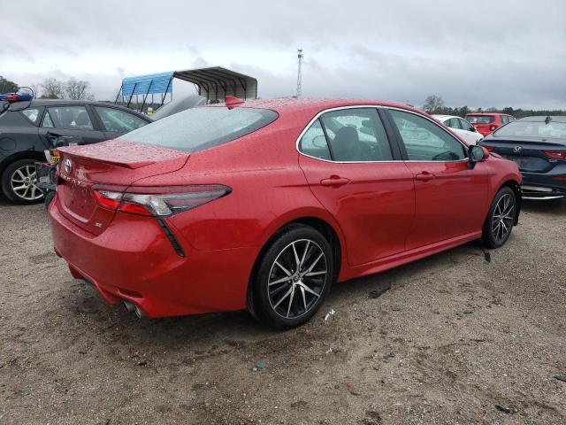 4T1G11AK7RU239242 - 2024 TOYOTA CAMRY SE NIGHT SHADE RED photo 3