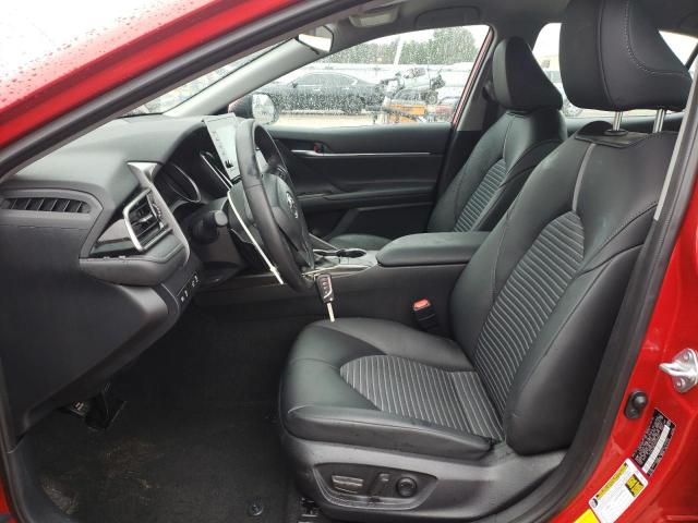 4T1G11AK7RU239242 - 2024 TOYOTA CAMRY SE NIGHT SHADE RED photo 7