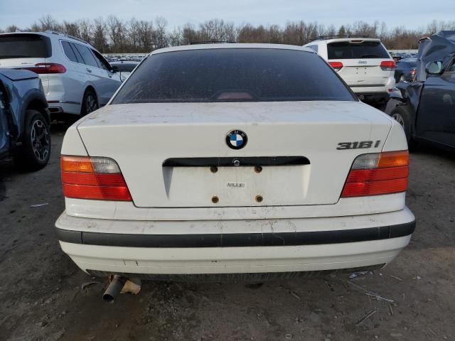 4USCD7322TLC50315 - 1996 BMW 318 I WHITE photo 6