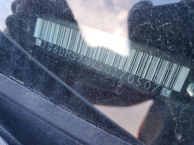 1G6DM57NX30170507 - 2003 CADILLAC CTS WHITE photo 12