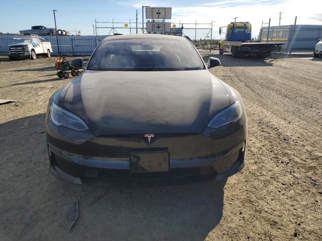 5YJSA1E54NF492329 - 2022 TESLA MODEL S BLACK photo 5