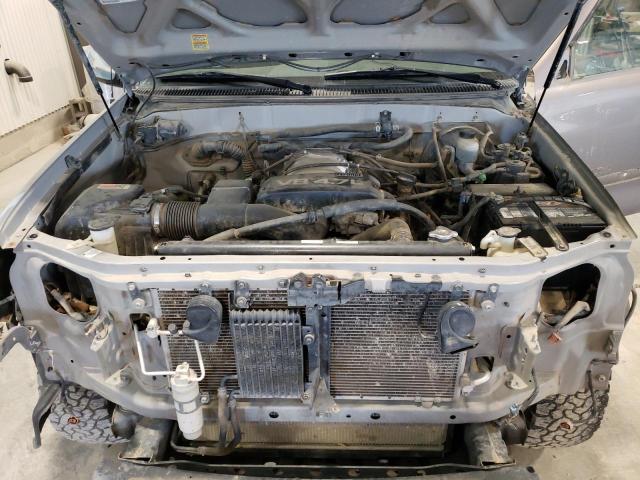 5TBBT44171S173743 - 2001 TOYOTA TUNDRA ACCESS CAB ნაცრისფერი ფოტო 11