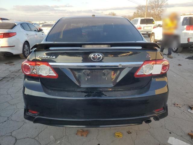 2T1BU4EE6CC756774 - 2012 TOYOTA COROLLA BASE BLACK photo 6