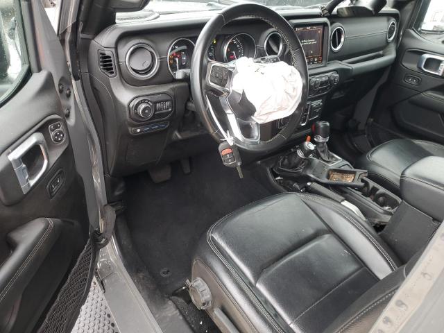 1C4JJXP63NW122523 - 2022 JEEP WRANGLER U SAHARA 4XE GRAY photo 8