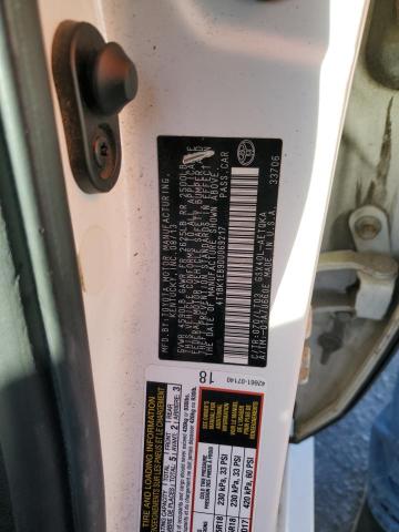 4T1BK1EB9DU069217 - 2013 TOYOTA AVALON BASE 白色 照片 12