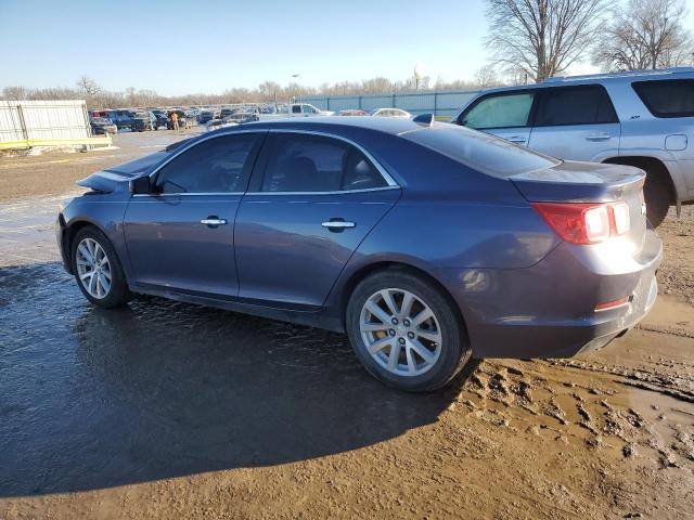 1G11H5SL5EF172863 - 2014 CHEVROLET MALIBU LTZ 蓝色 照片 2