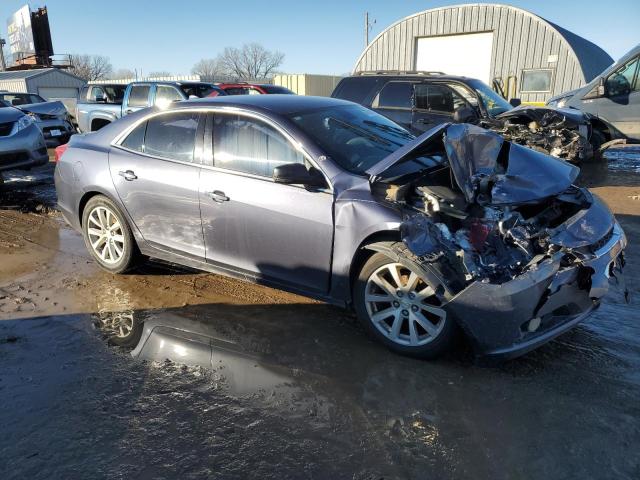 1G11H5SL5EF172863 - 2014 CHEVROLET MALIBU LTZ 蓝色 照片 4