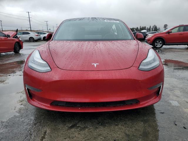 5YJ3E1EA0MF851244 - 2021 TESLA MODEL 3 RED photo 5