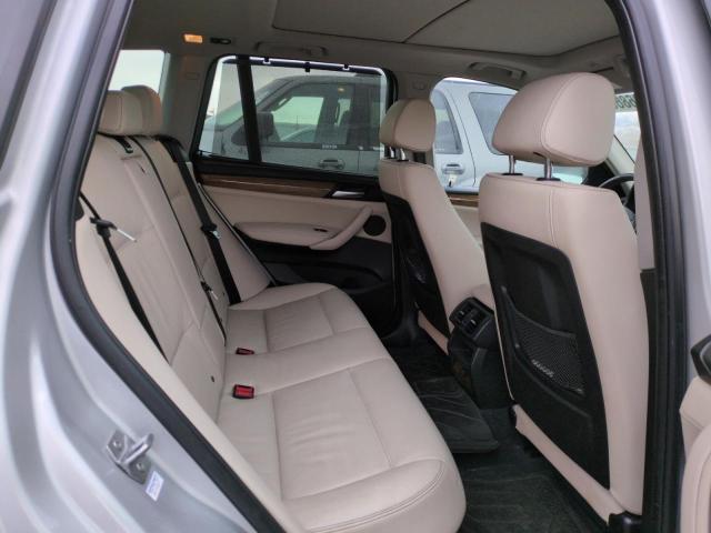 5UXWX9C59D0D05649 - 2013 BMW X3 XDRIVE28I SILVER photo 10