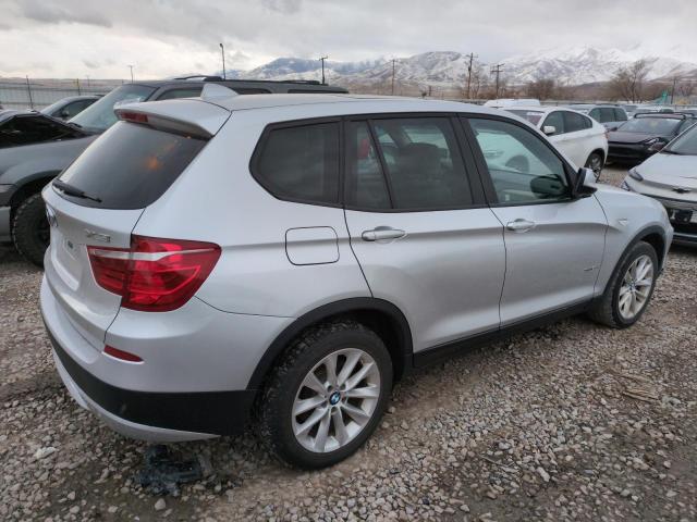 5UXWX9C59D0D05649 - 2013 BMW X3 XDRIVE28I SILVER photo 3