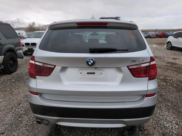 5UXWX9C59D0D05649 - 2013 BMW X3 XDRIVE28I SILVER photo 6