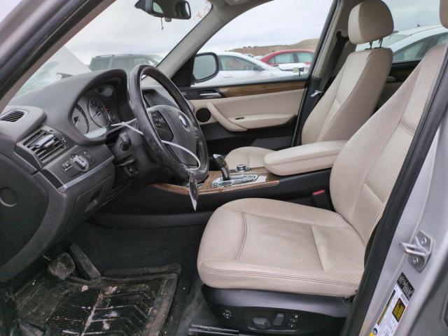 5UXWX9C59D0D05649 - 2013 BMW X3 XDRIVE28I SILVER photo 7