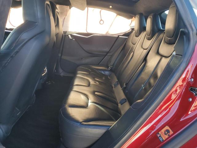 5YJSA1E20HF179093 - 2017 TESLA MODEL S RED photo 10