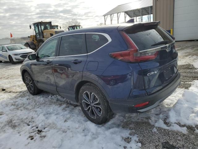 5J6RT6H80NL023385 - 2022 HONDA CR-V EXL Көк фото 2