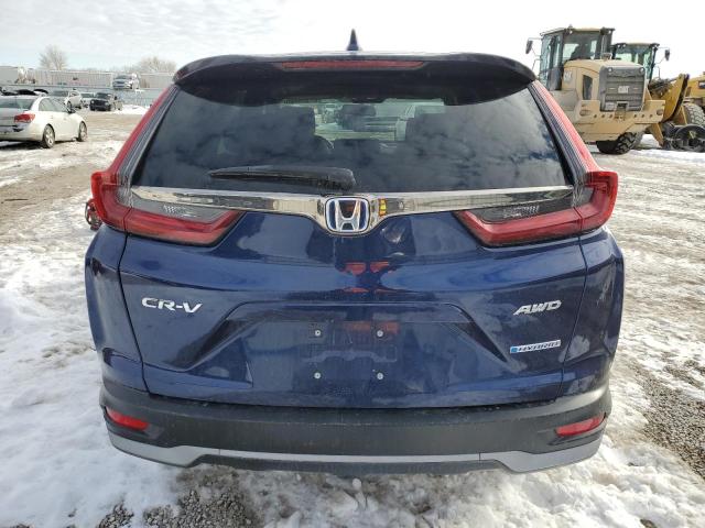 5J6RT6H80NL023385 - 2022 HONDA CR-V EXL Көк фото 6